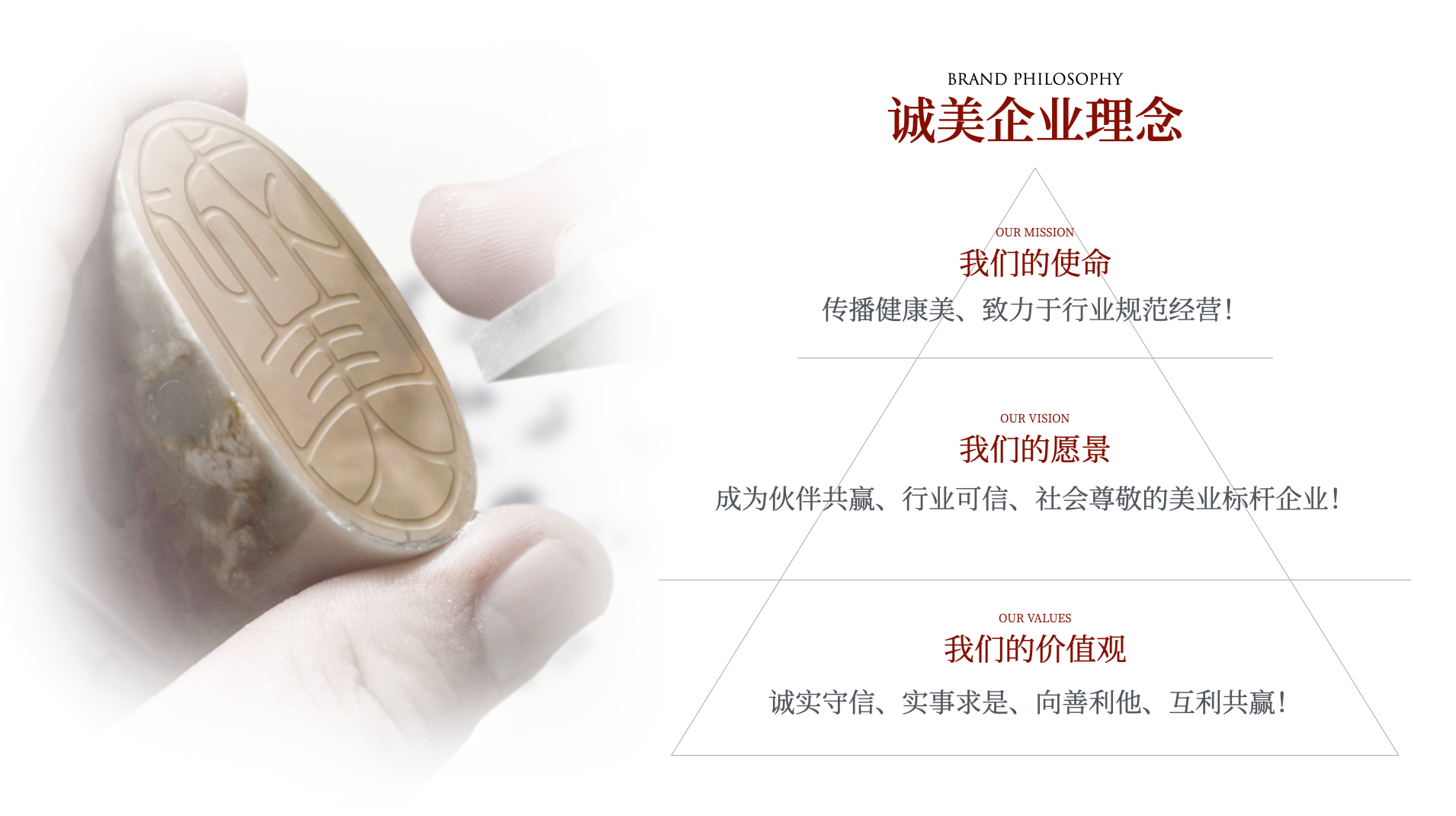 OUR MISSON 我们的使命